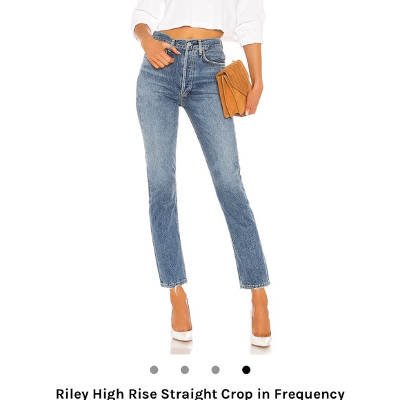 Agolde Riley in Frequency - Picture 1 of 10